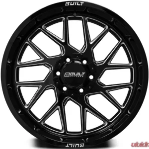 Axe Wheels BTO-3 20x10 5x139 -19mm Gloss Black Milled - Image 1