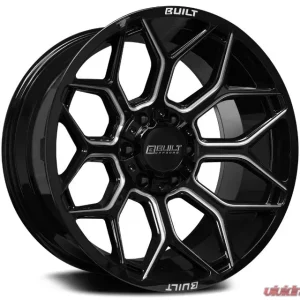 Axe Wheels BTO-4 20x9 Gloss Black Milled - Image 2