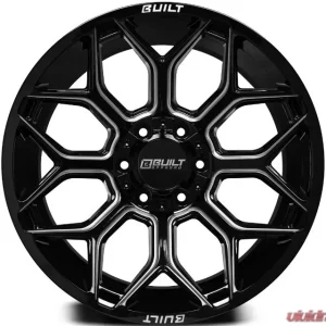 Axe Wheels BTO-4 20x10 5x139 -19mm Gloss Black Milled - Image 1