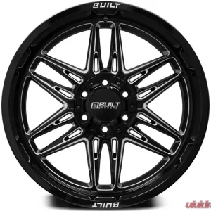 Axe Wheels BTO-5 20x10 5x139 -19mm Gloss Black Milled - Image 1