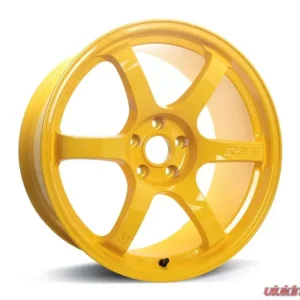 GramLights 57DR 2324 Limited Wheel 17x9 5x114.3 38mm Mach Yellow for Cars - Image 1