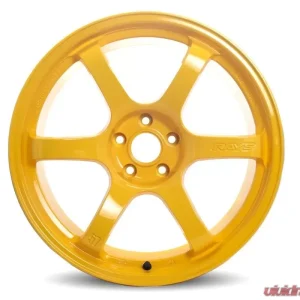 GramLights 57DR 2324 Limited Wheel 18x9.5 5x100 38mm Mach Yellow for Cars - Image 3