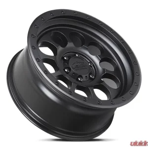 Lock Off-Road 50 Cal Wheel 17x9 6x135 0mm Matte Black w/ Matte Black Ring - Image 3