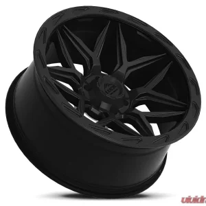 Lock Off-Road Matrix Wheel 17x9 5x127|5x139.7 0mm Matte Black w/ Matte Black Ring - Image 3