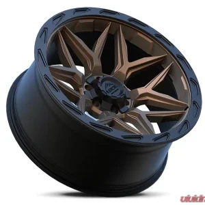 Lock Off-Road Matrix Wheel 20x10 5x127|5x139.7 -18mm Matte Bronze w/ Matte Black Ring - Image 3
