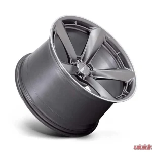 American Racing TTF 20x11 5x114.3 50mm Matte Anthracite w/Machined Lip Wheel - Image 2