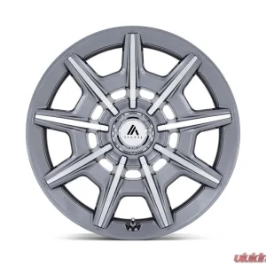Asanti ABL-41 Esquire Wheel 20x10.5 5x115/5x120 18mm Gloss Anthracite Bright Machined - Image 3