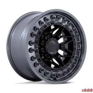 Black Rhino Alpha Wheel 17x9 5x127 | 5x5 -12mm Matte Black w/Gunmetal Lip - Image 2