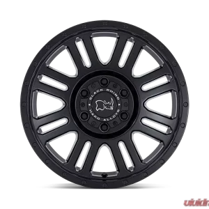 Black Rhino Yellowstone Wheel 17x8 6x130 38mm Matte Black - Image 1