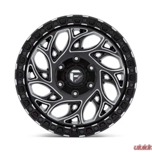 FUEL Off-Road D840 Runner OR Wheel 20x9 5x127 | 5x5 1mm Gloss Black Milled - Image 3