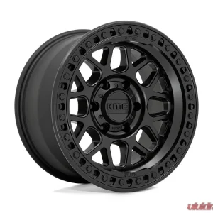 KMC KM549 GRS Wheel 17x8.5 8x165.1 0mm Satin Black - Image 1