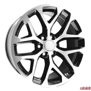 OE Creations PR177 Wheel 24x10 6x139.7 24mm Gloss Black Machined Face - Image 1