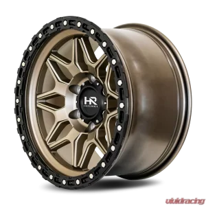 Hardrock Offroad H105 Aluminum Wheel 17x9 6x135 -12 87.1 Matte Bronze-Black B/L - Image 3
