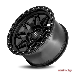 Hardrock Offroad H105 Aluminum Wheel 17x9 5x127 | 5x5 1 78.1 Matte Black-Black B/L - Image 4
