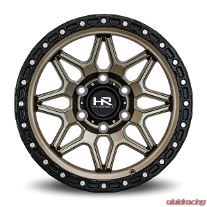 Hardrock Offroad H105 Aluminum Wheel 17x9 5x127 | 5x5 -12 78.1 Matte Bronze-Black B/L - Image 1