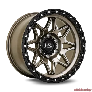 Hardrock Offroad H105 Aluminum Wheel 17x9 5x127 | 5x5 -12 78.1 Matte Bronze-Black B/L - Image 2