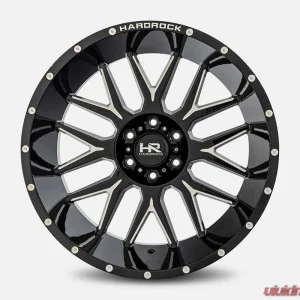 Hardrock Offroad Affliction XPosed Aluminum Wheel 22x12 5x150 -44 110.3 Gloss Black Milled - Image 2
