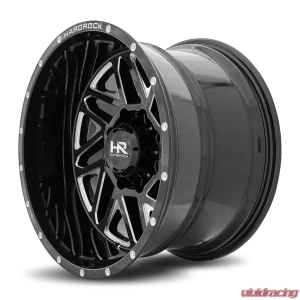 Hardrock Offroad Bones XPosed Aluminum Wheel 20x12 6x135 -44 87.1 Gloss Black Milled - Image 3