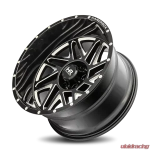 Hardrock Offroad Bones XPosed Aluminum Wheel 22x12 6x135 -44 87.1 Gloss Black Milled - Image 4