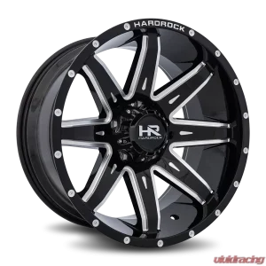 Hardrock Offroad Painkiller XPosed Aluminum Wheel 20x10 5x150 -19 110.3 Gloss Black Milled - Image 2