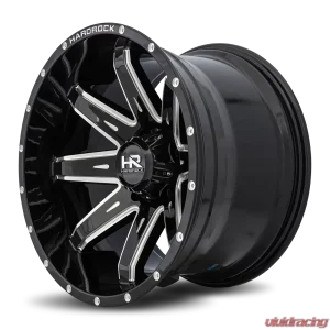 Hardrock Offroad Painkiller XPosed Aluminum Wheel 20x12 5x127 | 5x5 -44 78.1 Gloss Black Milled - Image 3