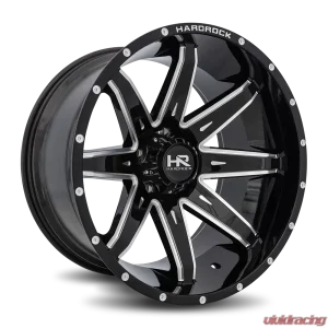 Hardrock Offroad Painkiller XPosed Aluminum Wheel 22x12 5x139.7 -44 87 Gloss Black Milled - Image 2