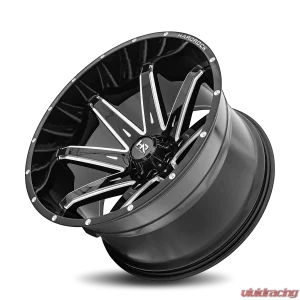 Hardrock Offroad Painkiller XPosed Aluminum Wheel 24x14 6x135 -76 87.1 Gloss Black Milled - Image 4