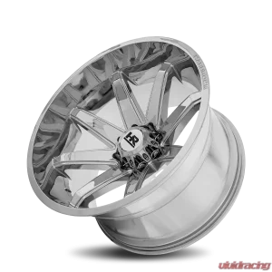 Hardrock Offroad Painkiller XPosed Aluminum Wheel 24x14 8x170 -76 125.2 Chrome - Image 4