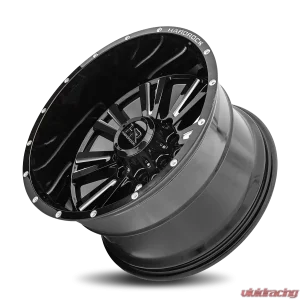 Hardrock Offroad Spine XPosed Aluminum Wheel 22x12 5x127 | 5x5 -44 78.1 Gloss Black Milled - Image 4