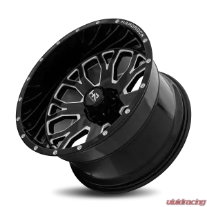 Hardrock Offroad Slammer XPosed Aluminum Wheel 20x12 5x127 | 5x5 -44 78.1 Gloss Black Milled - Image 4