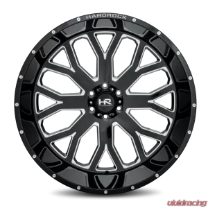 Hardrock Offroad Slammer Xposed Aluminum Wheel 26x14 5x127 | 5x5 -76 78.1 Gloss Black Milled - Image 1