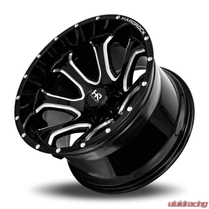 Hardrock Offroad BloodShot Xposed Aluminum Wheel 20x12 5x150 -44 110.3 Gloss Black Milled - Image 4