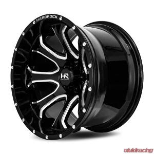 Hardrock Offroad BloodShot Xposed Aluminum Wheel 20x12 5x127 | 5x5 -44 78.1 Gloss Black Milled - Image 3