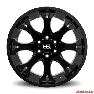 Hardrock Offroad BloodShot Xposed Aluminum Wheel 20x12 6x139.7 -44 108 Gloss Black - Image 1