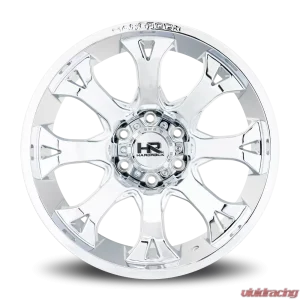 Hardrock Offroad BloodShot Xposed Aluminum Wheel 22x12 8x170 -51 125.2 Chrome - Image 1