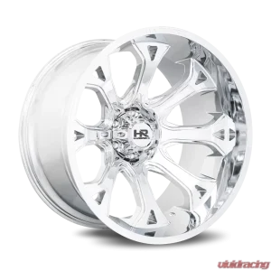 Hardrock Offroad BloodShot Xposed Aluminum Wheel 24x14 6x139.7 -76 108 Chrome - Image 2