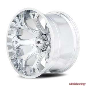 Hardrock Offroad BloodShot Xposed Aluminum Wheel 24x14 6x139.7 -76 108 Chrome - Image 3