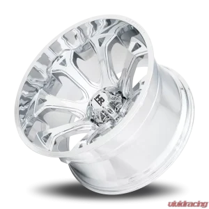 Hardrock Offroad BloodShot Xposed Aluminum Wheel 24x14 6x139.7 -76 108 Chrome - Image 4