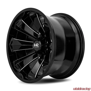 Hardrock Offroad Xplosive Xposed Aluminum Wheel 20x12 5x150 -44 110.3 Gloss Black Milled - Image 3