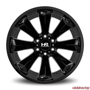 Hardrock Offroad Xplosive Xposed Aluminum Wheel 20x12 6x139.7 -44 108 Gloss Black Milled - Image 1