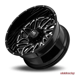 Hardrock Offroad BlackTop Xposed Aluminum Wheel 20x12 5x127 | 5x5 -44 78.1 Gloss Black Milled - Image 4