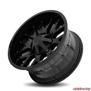 Hardrock Offroad Affliction Aluminum Wheel 20x10 8x165.1 -19 125.2 Gloss Black - Image 4