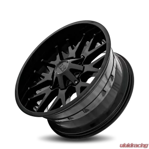 Hardrock Offroad Affliction Aluminum Wheel 22x10 5x127/139.7 -19 87 Gloss Black - Image 4