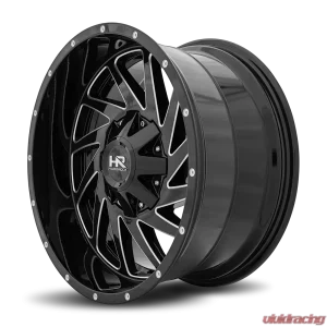Hardrock Offroad Crusher Aluminum Wheel 20x10 6x135/139.7 -19 108 Gloss Black Milled - Image 3
