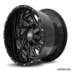 Hardrock Offroad Crusher Aluminum Wheel 20x12 6x135/139.7 -44 108 Gloss Black Milled - Image 3