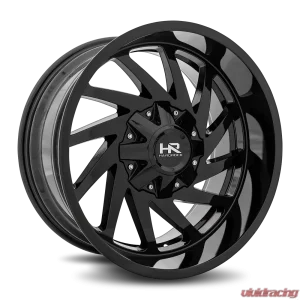 Hardrock Offroad Crusher Aluminum Wheel 20x9 8x170 0 125.2 Gloss Black - Image 2