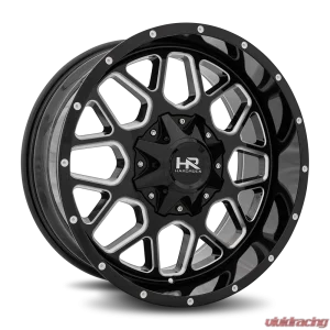 Hardrock Offroad Gunner Aluminum Wheel 20x9 6x135/139.7 0 108 Gloss Black Milled - Image 2