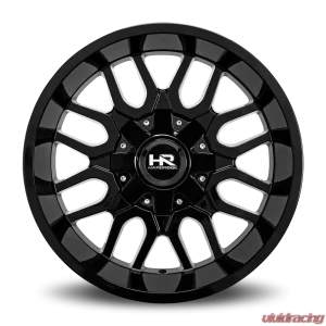 Hardrock Offroad Commander Aluminum Wheel 20x12 5x150 | 5x139.7 | 5x5.5 -51 110.3 Gloss Black - Image 1