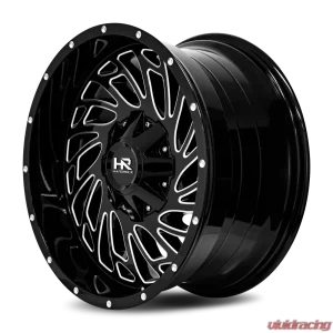 Hardrock Offroad Attack Aluminum Wheel 20x10 5x127/139.7 -19 87 Gloss Black Milled - Image 3