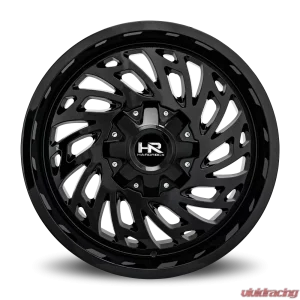 Hardrock Offroad Attack Aluminum Wheel 20x10 8x170 -19 125.2 Gloss Black - Image 1